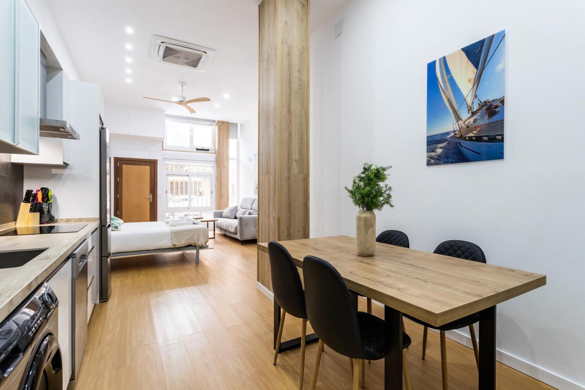 Sur Suites 2 Estudios Industriales Fuengirola Bagian luar foto